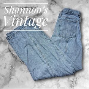 Madewell Fair Trade Women’s Sz 25 Perfect Vintage Wide Leg Jeans A41